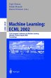 Machine Learning: ECML 2002 - Bild 1