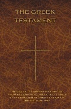 The Greek Testament: Novum Testamentum Graece - Palmer, E.
