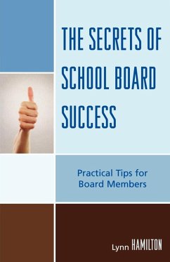 The Secrets of School Board Success - Hamilton, Lynn