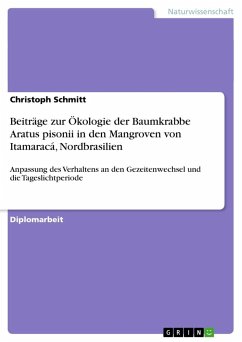 Beiträge zur Ökologie der Baumkrabbe Aratus pisonii in den Mangroven von Itamaracá, Nordbrasilien - Schmitt, Christoph