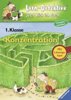 Konzentration, 1. Klasse / Lern-Detektive - Lernspiel