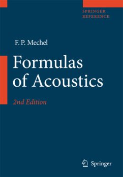Cover Formulas of Acoustics, m. 1 Buch, m. 1 E-Book