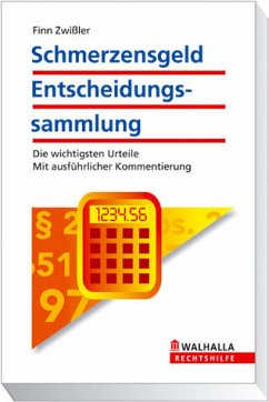 Schmerzensgeld-Ratgeber : Die neue Entscheidungshilfe ; Mit Fachwortverzeichnis. (Nr. 7281) - Zwißler, Finn