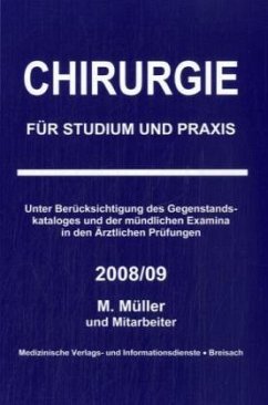 Cover Chirurgie für Studium und Praxis 2008/09