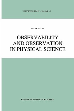 Observability and Observation in Physical Science - Kosso, Peter