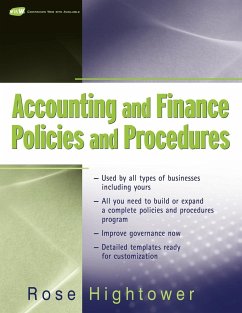 Accounting and Finance Policies and Procedures, (with Url) - Hightower, Rose