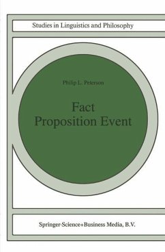 Fact Proposition Event - Peterson, P. L.