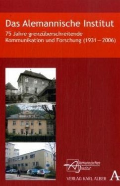 Cover Das Alemanische Institut