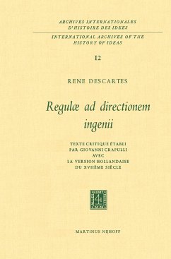 Regulæ ad Directionem IngenII - Descartes, René