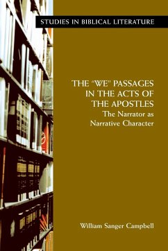 The &quote;We&quote; Passages in the Acts of the Apostles