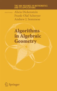 Algorithms in Algebraic Geometry - Dickenstein, Alicia / Schreyer, Frank-Olaf / Sommese, Andrew J. (eds.)