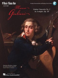 Giuliani - Guitar Concerto No. 1 in a Major, Op. 30 Book/Online Audio