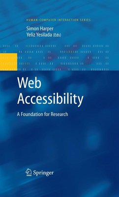 Web Accessibility - Harper, Simon / Yesilada, Yeliz (eds.)