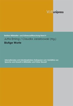 Blutige Worte - Eming, Jutta / Jarzebowski, Claudia (Hrsg.)