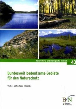 Cover Bundesweit bedeutsame Gebiete für den Naturschutz