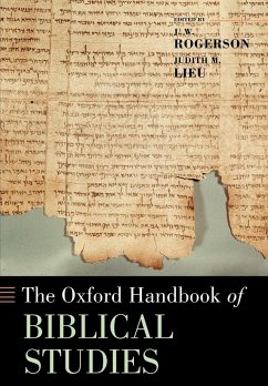 The Oxford Handbook of Biblical Studies - Rogerson, John; Lieu, Judith M.