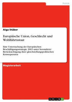 Cover Europäische Union, Geschlecht und Wohlfahrtsstaat
