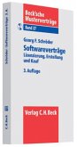 Softwareverträge, m. CD-ROM