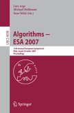 Algorithms - ESA 2007