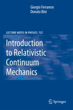 Cover Introduction to Relativistic Continuum Mechanics