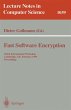 Fast Software Encryption - Bild 1