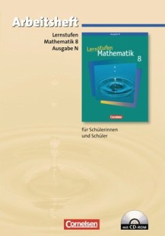 8. Schuljahr, Arbeitsheft m. CD-ROM / Lernstufen Mathematik, Neue Ausgabe N