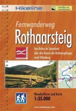 Hikeline Wanderführer Fernwanderweg Rothaarsteig