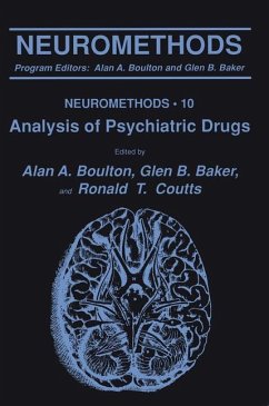 Analysis of Psychiatric Drugs - Boulton, Alan A. / Baker, Glen B. / Coutts, Ronald T. (eds.)