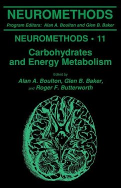 Carbohydrates and Energy Metabolism - Boulton, Alan A. / Baker, Glen B. / Butterworth, Roger (eds.)