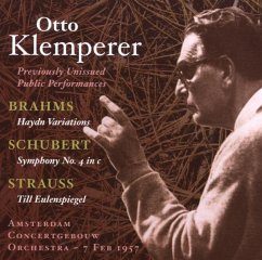 Otto Klemperer In Unveröffentlichten Auf - Klemperer/Concertgebouw Orchester Amster