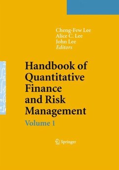 Handbook of Quantitative Finance and Risk Management - Lee, Cheng-Few / Lee, Alice C. / Lee, John (Hrsg.)