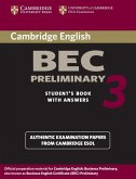 Cambridge BEC Preliminary 3 with Answers