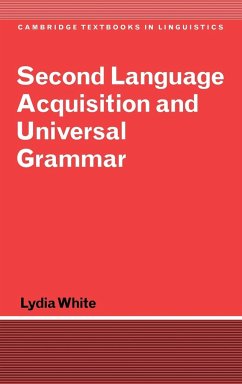 Second Language Acquisition and Universal Grammar - White, Lydia