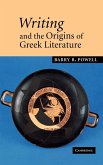 Writing and the Origins of Greek Literature