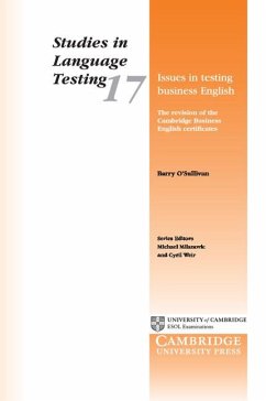 Issues in Testing Business English - O'Sullivan, Barry