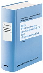 Die Personengesellschaft im Steuerrecht - Zimmermann, Reimar / Hottmann, Jürgen / Hübner, Heinrich u. a.