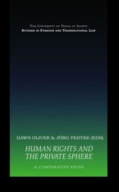 Human Rights and the Private Sphere Vol 1 - Fedtke, Jorg / Oliver, Dawn (eds.)