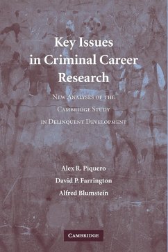 Key Issues in Criminal Career Research - Piquero, Alex R.; Farrington, David P.; Blumstein, Alfred
