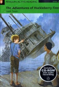 The Adventures of Huckleberry Finn, w. 2 CD-ROM/Audio - Twain, Mark