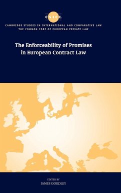 The Enforceability of Promises in European Contract Law - Gordley, James (ed.)