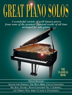 Cover Great Piano Solos The Classical Book
