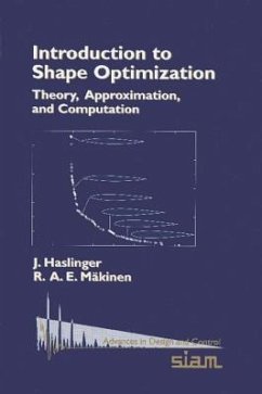 Introduction to Shape Optimization - Haslinger, J.; Mäkinen, R A E