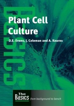 Plant Cell Culture - Coleman, Julian; Evans, David; Kearns, Anne