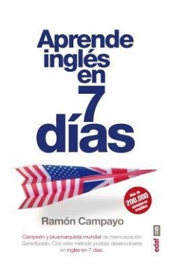 Aprende inglés en 7 días - Campayo Martínez, Ramón
