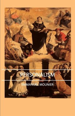 Personalism - Mounier, Emmanuel