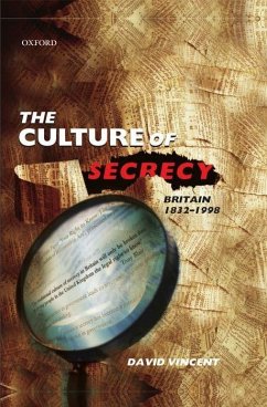 The Culture of Secrecy - Vincent, David