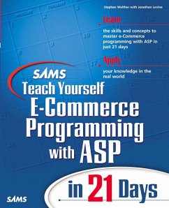 Sams Teach Yourself E-Commerce Programming with ASP in 21 Days [With CD-ROM]
