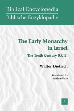 The Early Monarchy in Israel