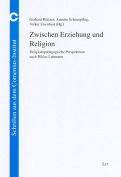 Cover Zwischen Erziehung und Religion