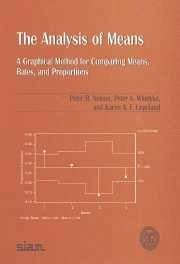 The Analysis of Means - Nelson, Peter R; Wludyka, Peter S; Copeland, Karen A F